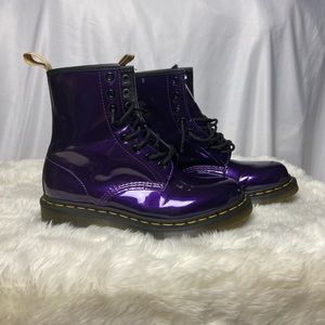 Purple doc martens